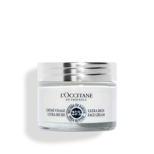 将图片加载到图库查看器，L&#39;Occitane Crema Viso Karité Ultra Riche 50 ml
