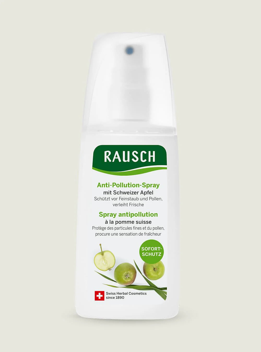 Rausch Spray Anti-Inquinamento con Mela Svizzera 100 ml