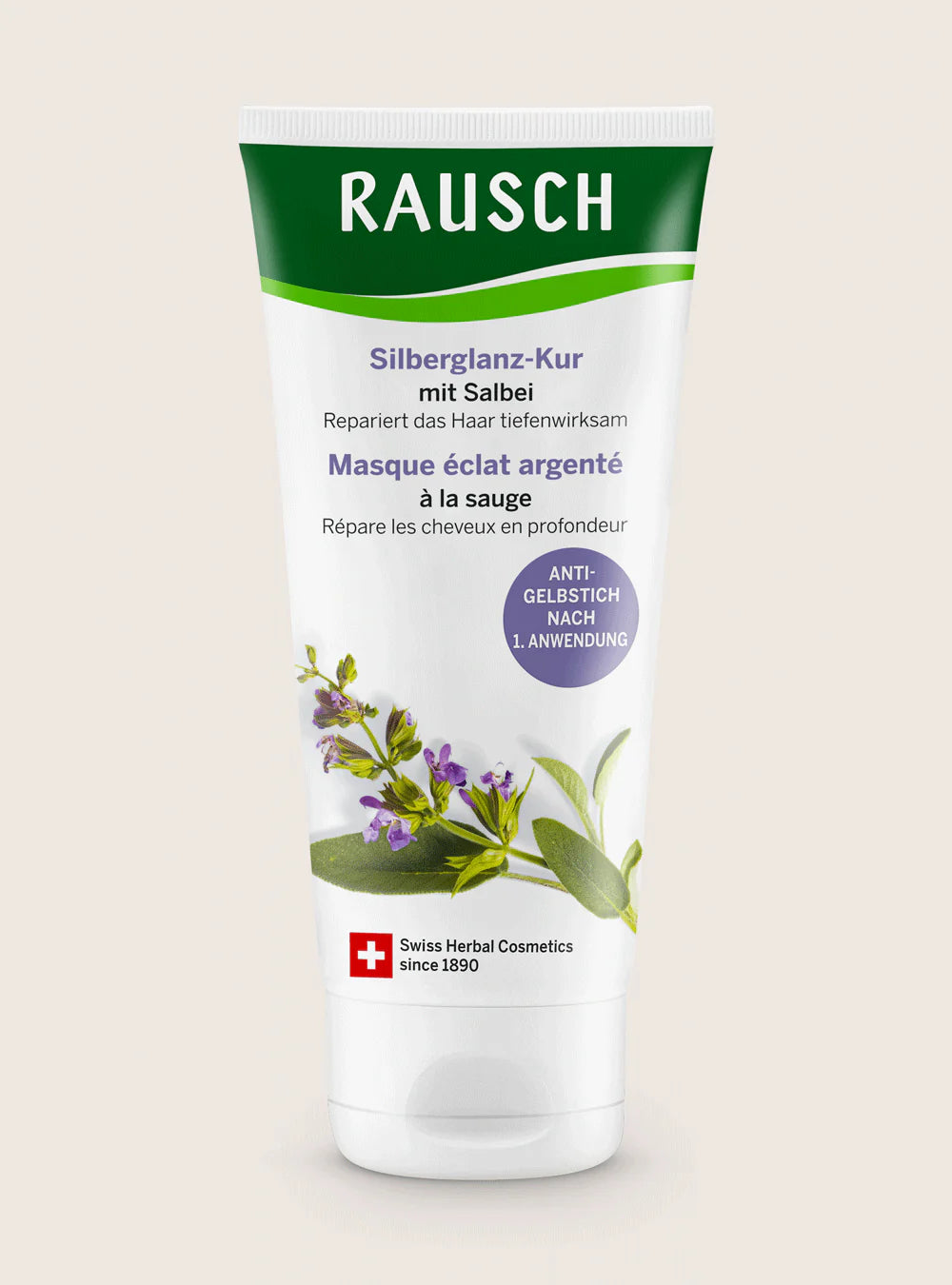 Rausch Maschera Lucentezza Argentea alla Salvia 100 ml