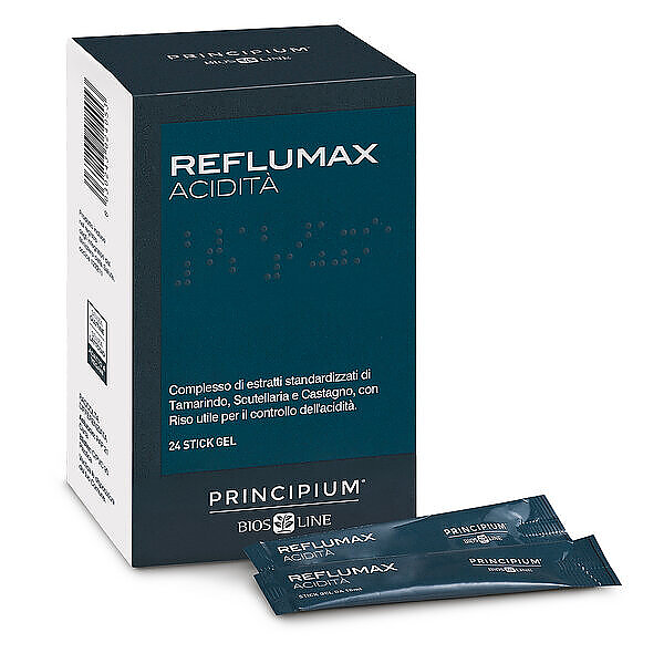 Bios Line Principium Reflumax Acidità 24 stick gel