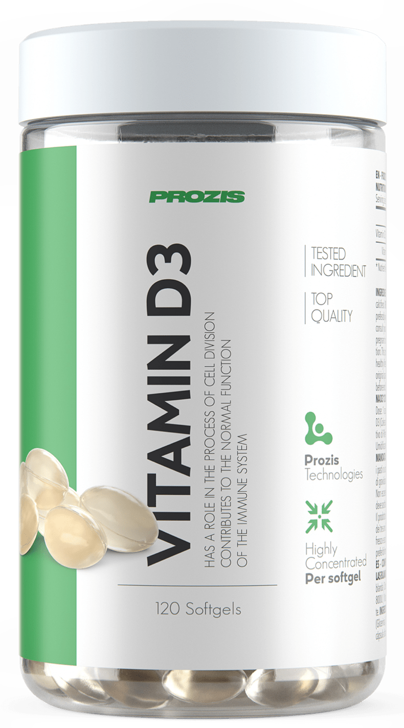 PROZIS Vitamin D3 120 softgels