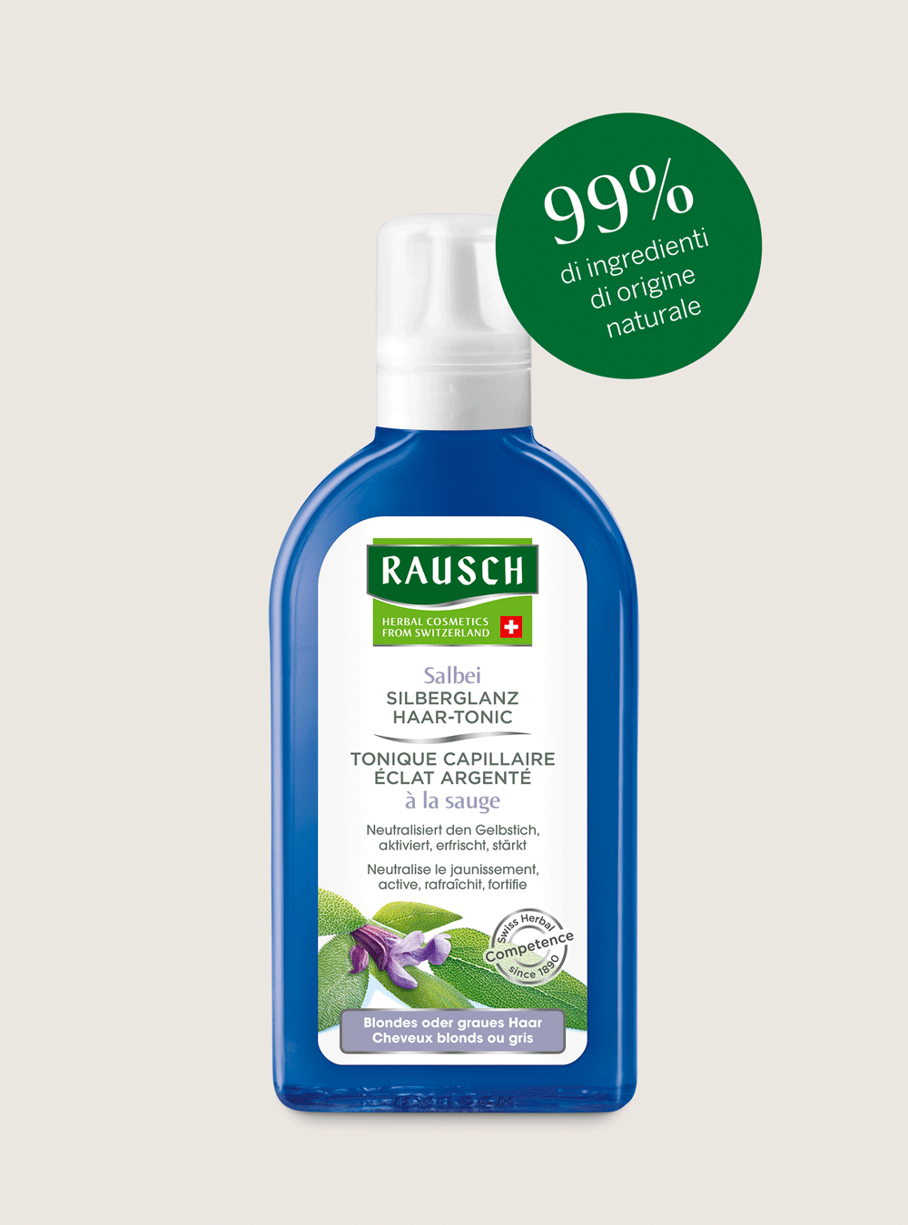 Rausch Tonificante per Capelli alla Salvia 200 ml