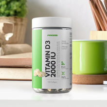 Lade das Bild in den Galerie-Viewer, PROZIS Vitamin D3 2000 IU 120 softgels
