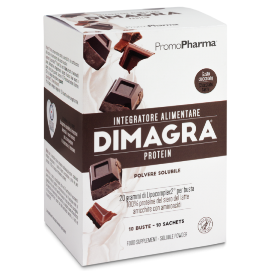 Dimagra® Protein Gusto Cioccolato 10 buste